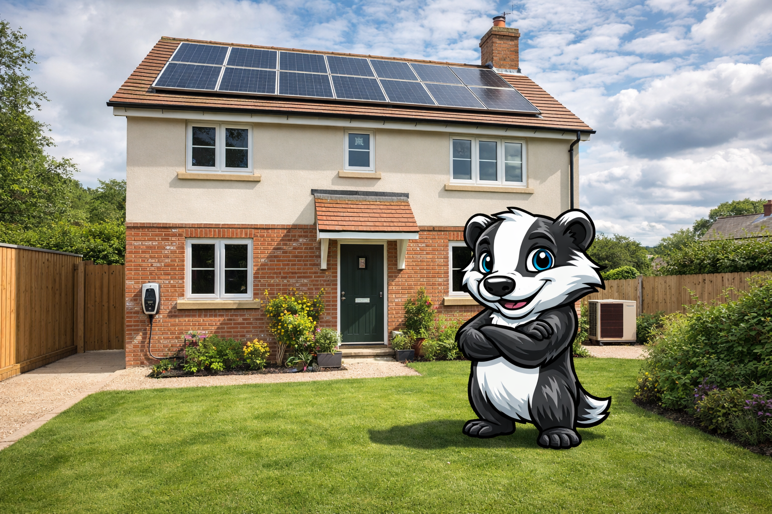 Energy Badger mascot